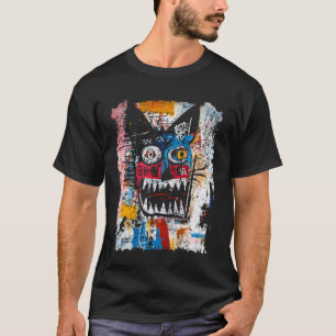 Camiseta Gato Estilo Pop Art Grafite 90s