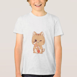CAMISETA GATO ESTUDANTE DE GATO AMOR DESIGN