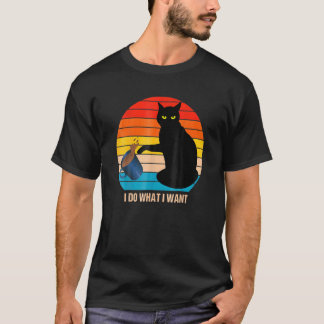 Camiseta Gato Eu Faço O Que Eu Quero Eu Faço O Que Eu Quero