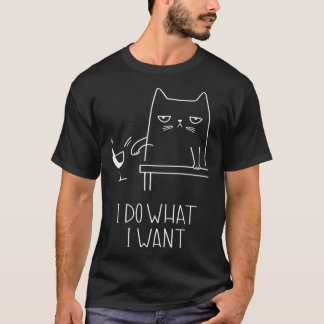 Camiseta Gato Eu Faço O Que Quero