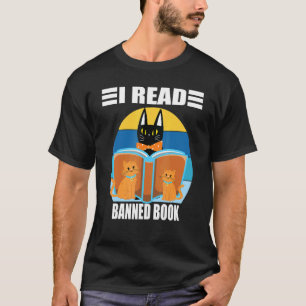 Camiseta Gato Eu Leio Livros Proibidos Livrescos Leitura Li