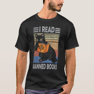 Camiseta Gato Eu Li Livros Proibidos Livros Amantes Da Leit