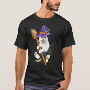 Camiseta Gato Exótico de Pelo Curto Collie Vassoura de Brux