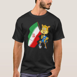 Camiseta Gato Fã Irã