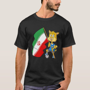 Camiseta Gato Fã Irã