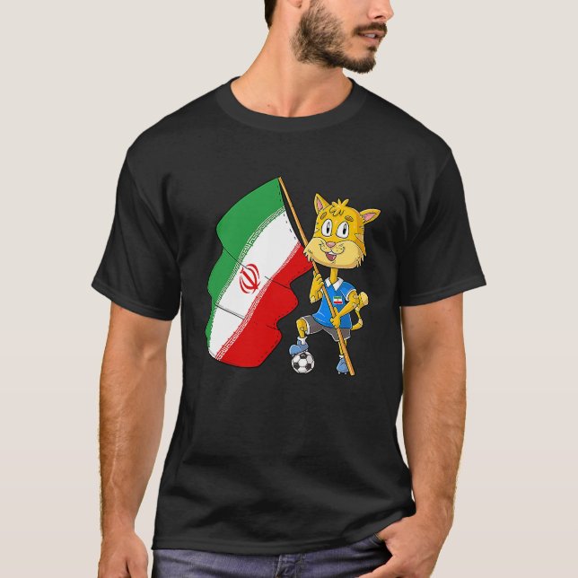 Camiseta Gato Fã Irã (Frente)