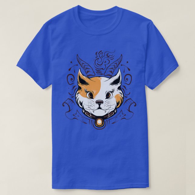 Camiseta Gato Fada-Camisa (Frente do Design)