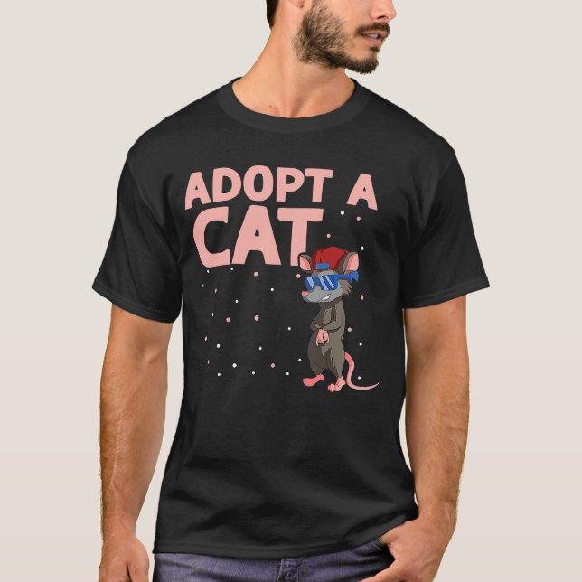 Camiseta Gato Falso Gambá para Gambá e Guaxinim 12 (Frente)