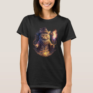 Camiseta Gato Fantasia Magico Gatinho Feiticeiro 2