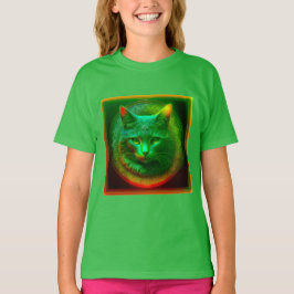 Camiseta Gato Fantasia Na Frente Do Crest