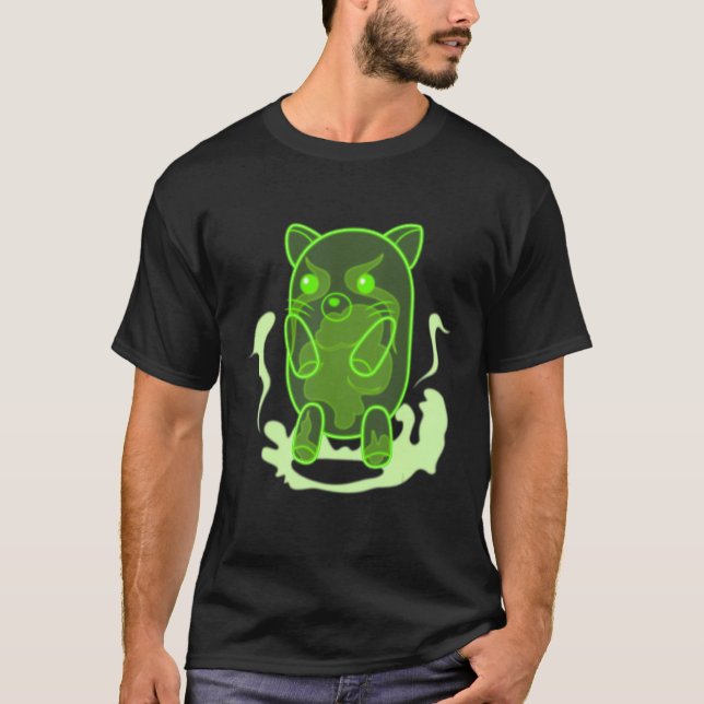 Camiseta Gato Fantasma do Pet Show! (Frente)