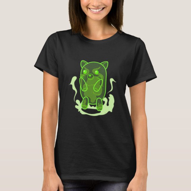 Camiseta Gato Fantasma do Pet Show! (Frente)