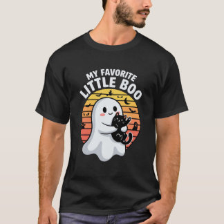 Camiseta Gato Fantasminha do Halloween