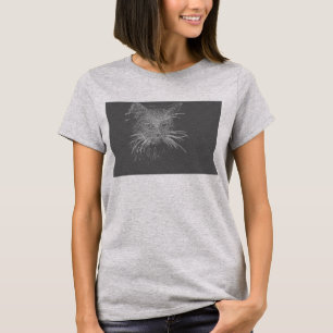 Camiseta Gato Fedorento Gato Gato Gato Gato Gatinho Olhos R