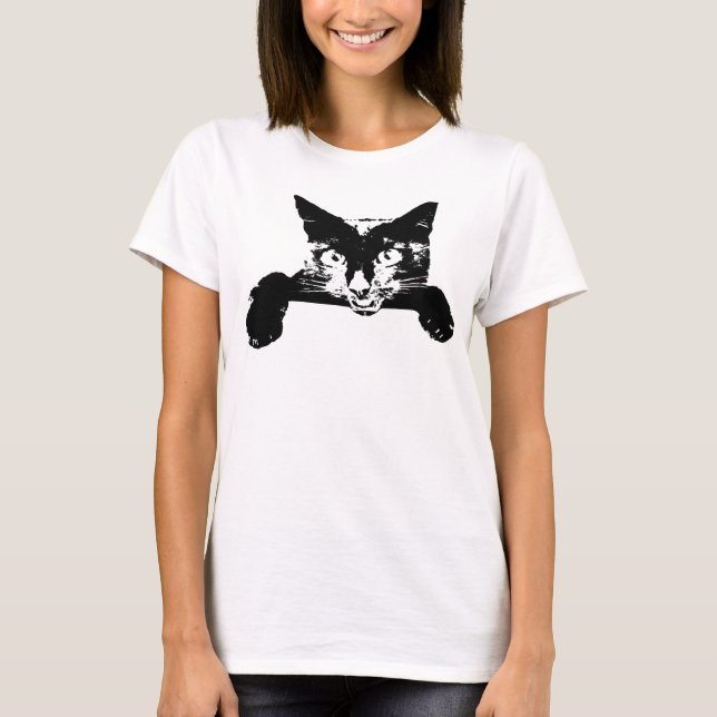 Camiseta Gato Feliz (Frente)