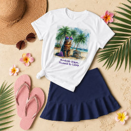 Camiseta Gato Feliz Erva Gatera Gatos Engraçados Amantes de