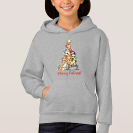 Camiseta Gato Feliz Natal Meowy Árvore de Natal
