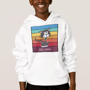 Camiseta Gato festivo Hoodie