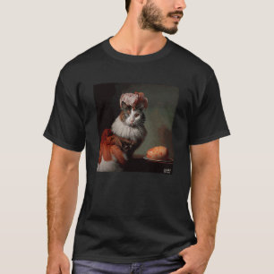 Camiseta Gato Flamingo Bacon E Ovos