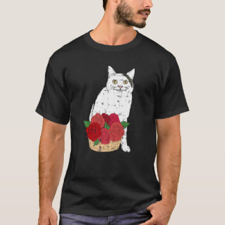 Camiseta Gato Flor Dia dos Namorados Gatinho Fofo Amor de G