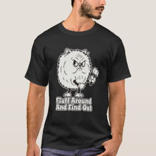 Camiseta Gato Fofinho Fofura em Volta e Descubra