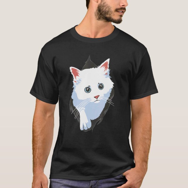 Camiseta Gato Fofo 5 (Frente)