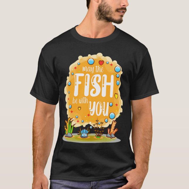 Camiseta Gato Fofo Com Peixe Dourado - Eu Te Amo Tanto (Frente)