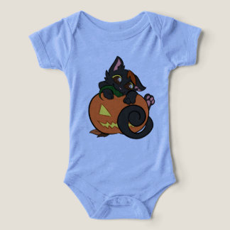Camiseta gato fofo de Halloween