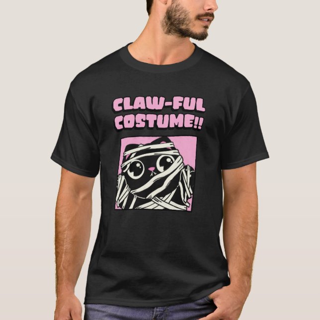 Camiseta Gato Fofo de Roupa Formidável (Frente)