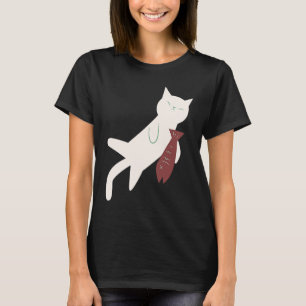 Camiseta Gato Fofo Dormindo E Peixe