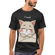 Gato Fofo Dormindo Preciso de uma Soneca Arte Kawa