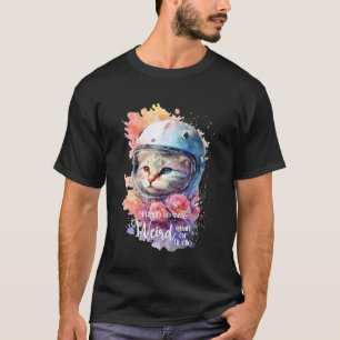 Camiseta Gato fofo, Eu tenho que dizer coisas estranhas ou