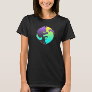 Camiseta Gato Fofo Gatos Ying Yang Yin Yang 7