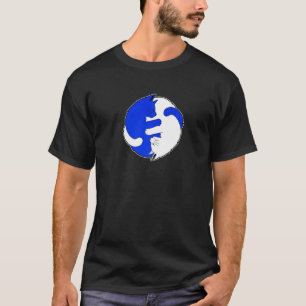 Camiseta Gato Fofo Gatos Ying Yang Yin Yang 9