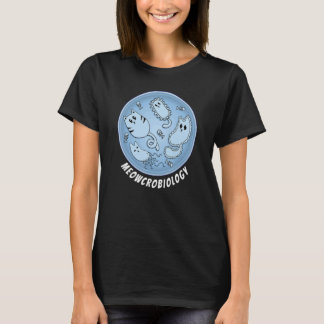 Camiseta Gato Fofo Meowcrobiologia Bactérias Microbiologia 