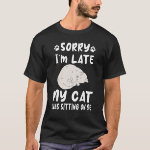 Camiseta Gato Fofo Para Homens Mulheres Piada de Gato Pet G