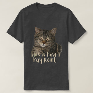 Camiseta Gato Fofo Personalizado Divertido, é assim que pag