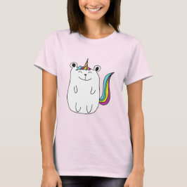 Camiseta Gato Fofo Unicórnio Gatinho Amante de Gatos Presen