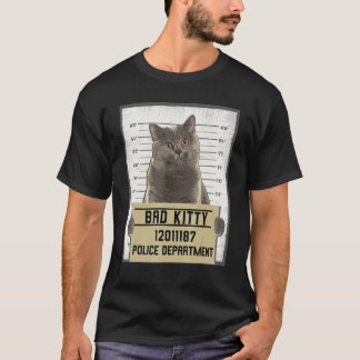 Camiseta Gato Foto Criminal Pet