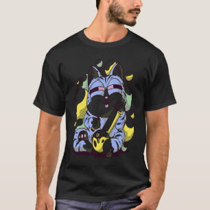 Camiseta gato fumando bong