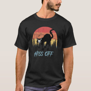 Camiseta Gato Fúria de Gato Gato Preto Dia das Bruxas