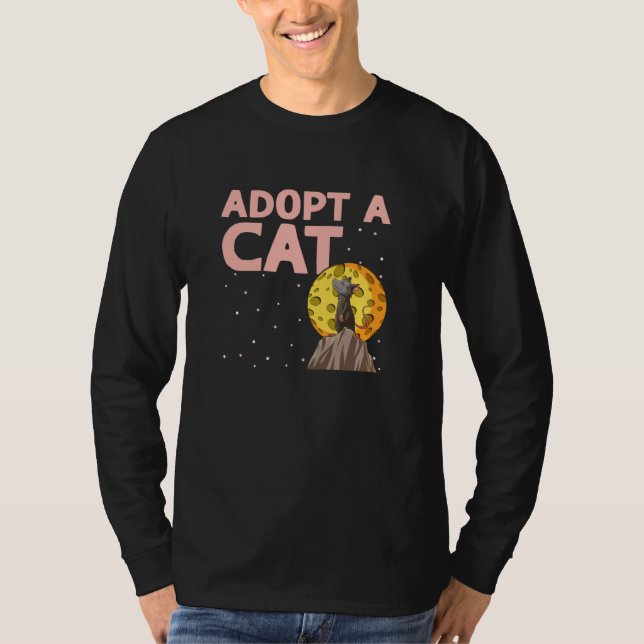 Camiseta Gato Gambá Falso para Gambá e Guaxinim (Frente)