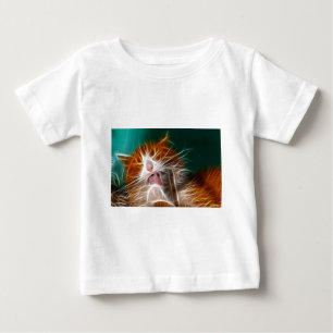 Camiseta gato gatinho gatinho fofo miau