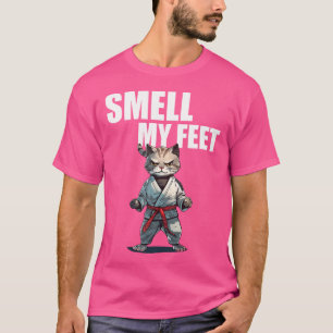 Camiseta Gato Gatinho Gatinho Karate Taekwondo Kickboxing