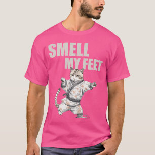 Camiseta Gato Gatinho Gatinho Karate Taekwondo Kickboxing