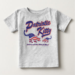 Camiseta Gato Gatinho Patriótico