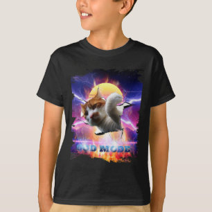 Camiseta Gato Gatinho Rachou Parede Jogos Jogador Modo Deus