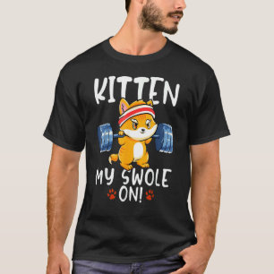 Camiseta Gato Gato Gatinho Meu Roubo Na Faculdade De Gatinh