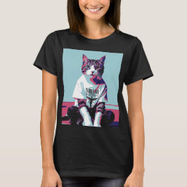 Camiseta Gato Gato Gato Gato