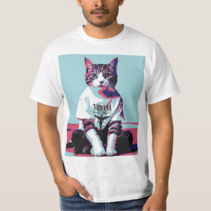 Camiseta Gato Gato Gato Gato
